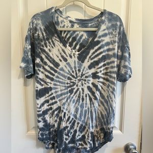 Blue Tie-Dye Tee